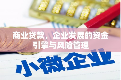 慈利商业贷款，企业发展的资金引擎与风险管理