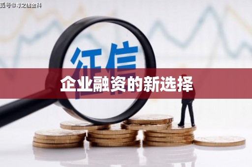 慈利企业融资的新选择