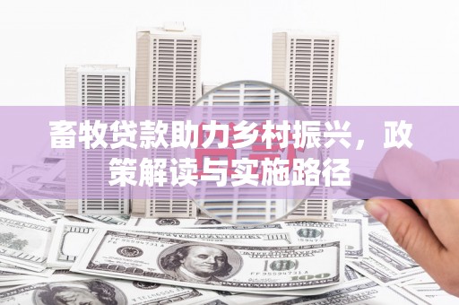 慈利畜牧贷款助力乡村振兴，政策解读与实施路径