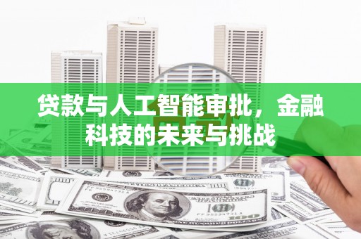 慈利贷款与人工智能审批，金融科技的未来与挑战