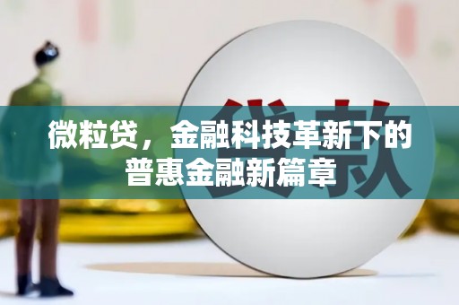 慈利微粒贷，金融科技革新下的普惠金融新篇章