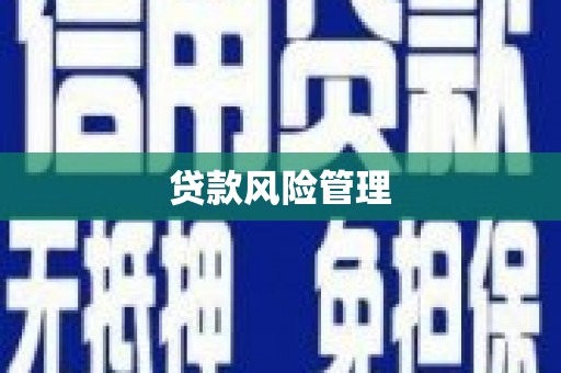 慈利贷款风险管理